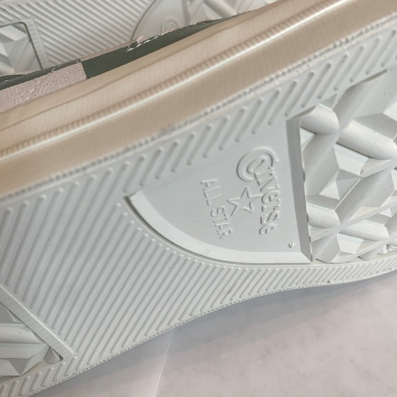 RARE‼️ Unisex NIB CONVERSE One Star OX Sneakers in White/Green Check, M10.5/W12 - Picture 12 of 12